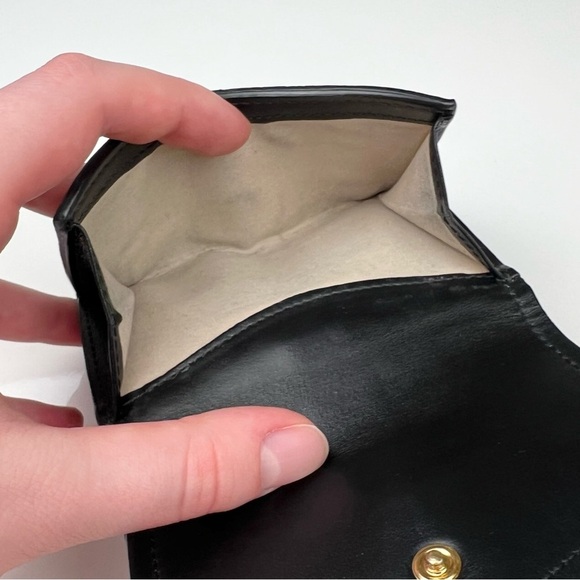 Chloe Grained Calfskin Small Aby Tri-Fold Wallet Black - Picture 7 of 10